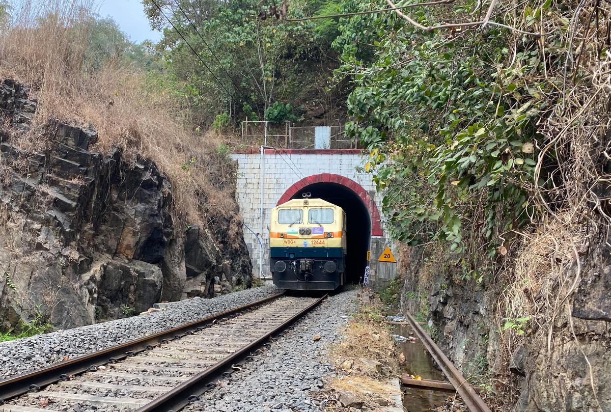 Complete Track Renewal After Five Decades Inside Kulashekara Old Tunnel 