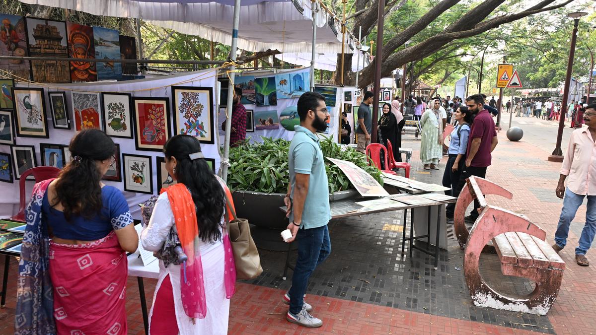 Kala Parba: Drawings and artefacts attract people to Kadri Park