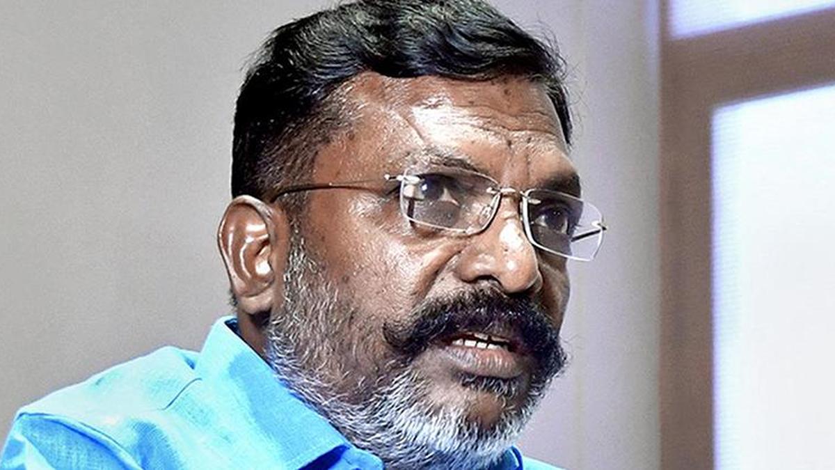 No alliance capable of opposing DMK-led front has emerged in Tamil Nadu, says Thirumavalavan