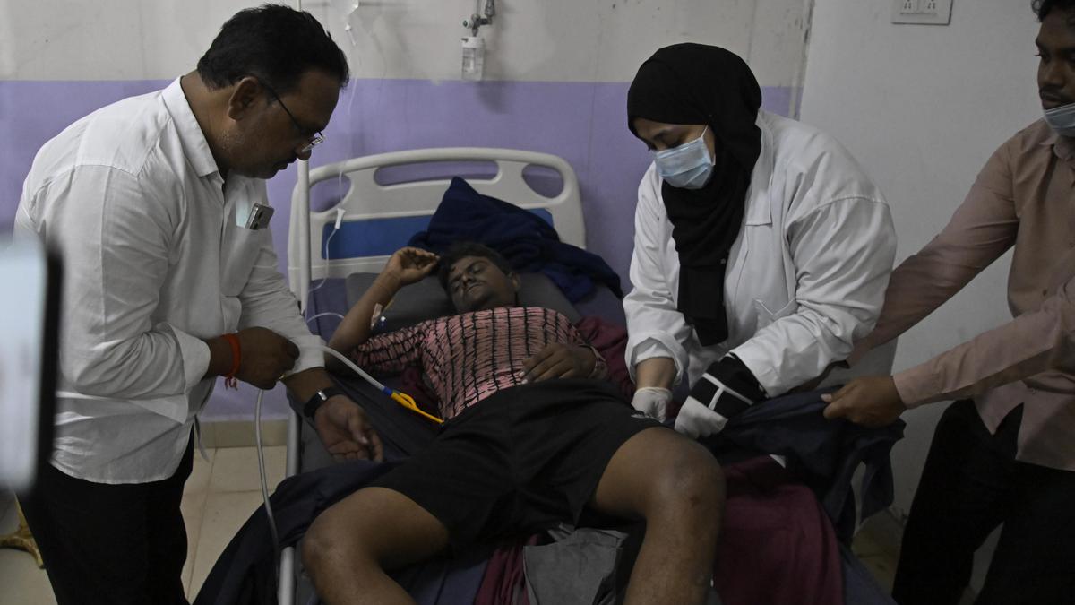 Five workers killed, several injured after crane collapses at NCC central workshop in Shankarpally