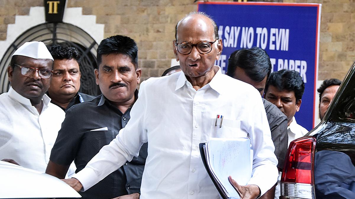 Sharad Pawar signals MVA alliance for upcoming civic polls