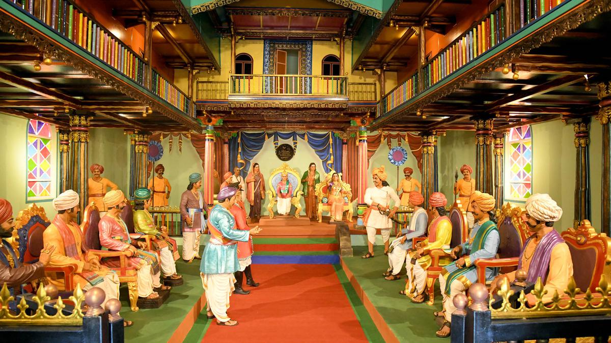 A rock garden blooms in memory of Rayanna in Sangolli
Premium