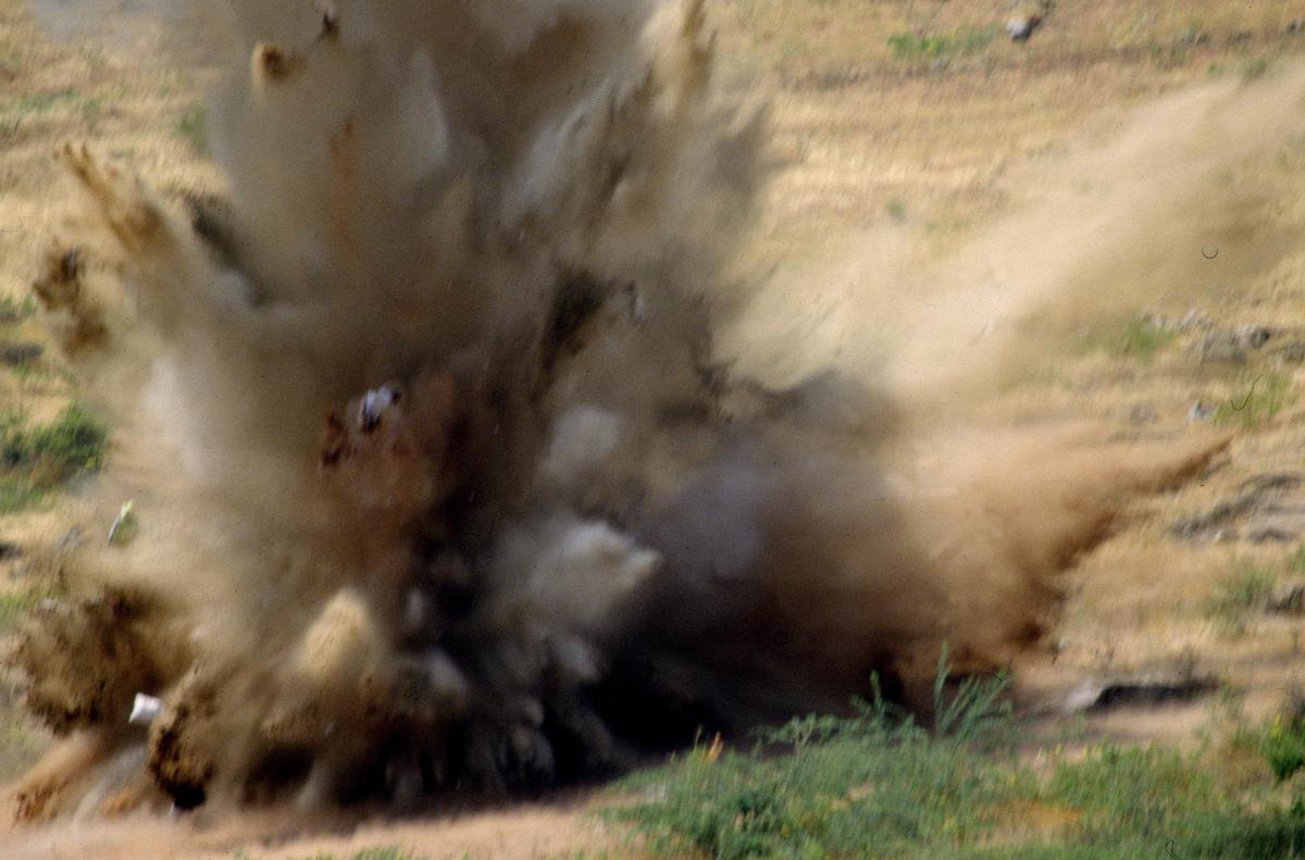 Detonation of the car bomb at Madukkarai Shooting Range in Coimbatore in February 1998 Detonation of the car bomb at Madukkarai Shooting Range in Coimbatore in February 1998