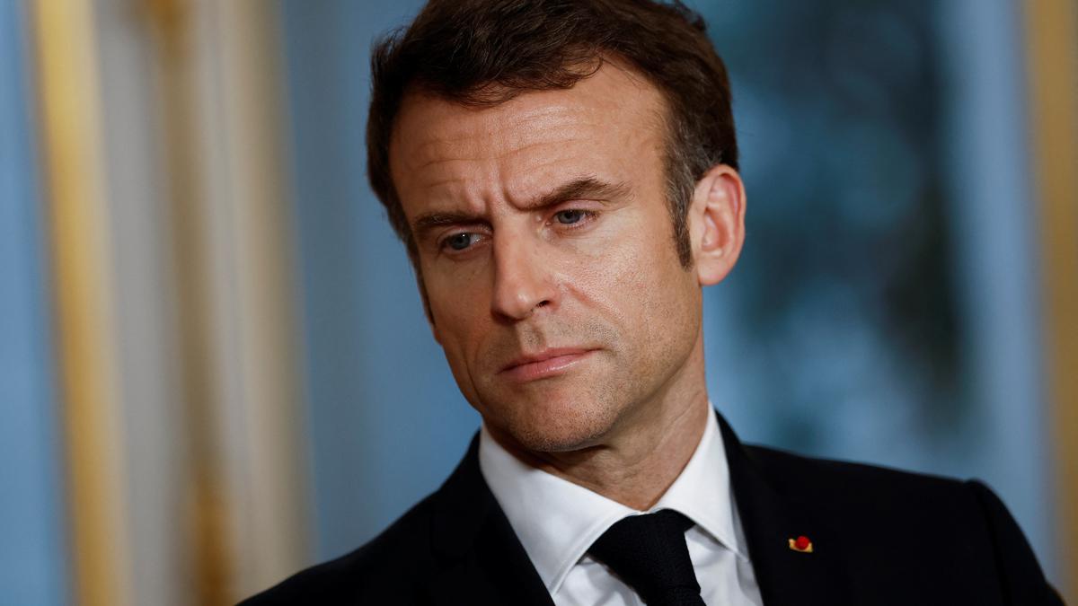French President Macron holds crisis meeting as more protests loom over pension reform