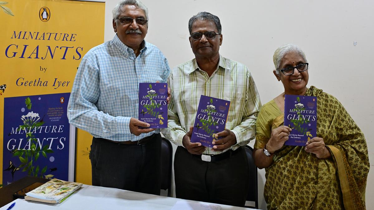 Book on dangers of decreasing insect population launched