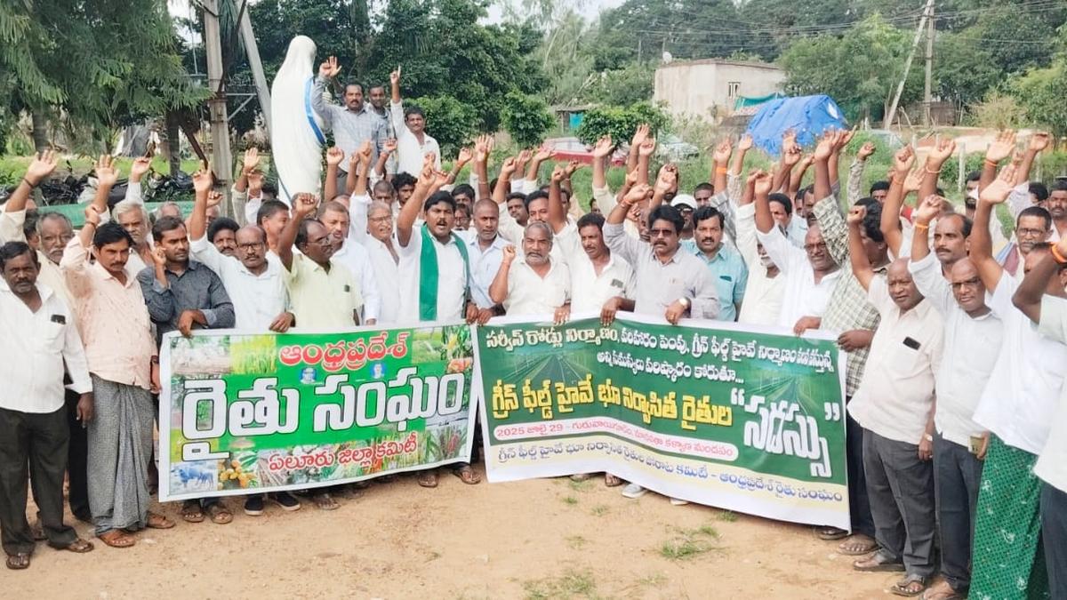 Farmers displaced by Greenfield highway project warn of escalated protest if grievances remain unsolved