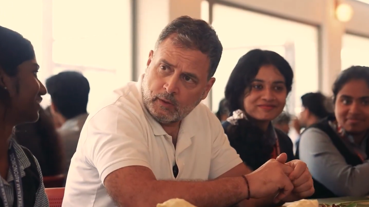 'Grew up in a family where women were bosses': Rahul Gandhi tells students