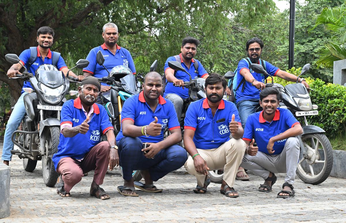 The team handles everything from restaurant deliveries and groceries to miscellaneous packages and more The team handles everything from restaurant deliveries and groceries to miscellaneous packages and more