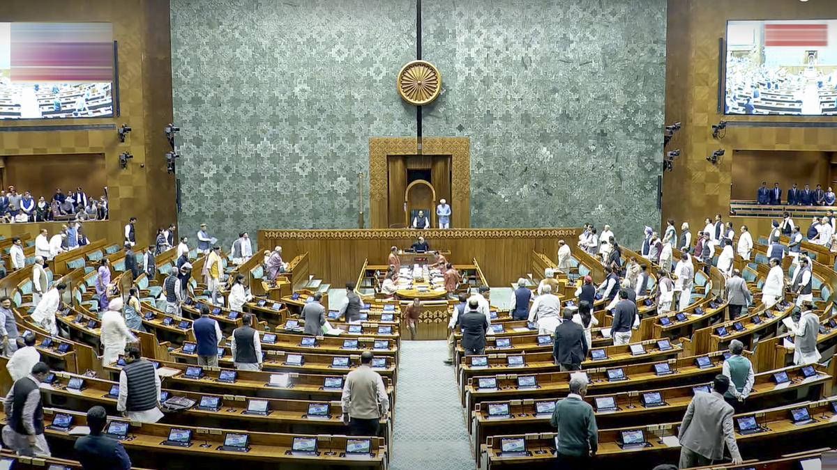 Parliamentary proceedings: Lok Sabha, Rajya Sabha adjourned till December 3 amid Opposition ruckus