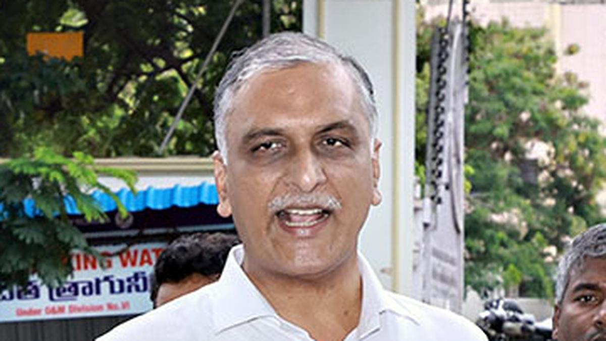 Harish Rao slams Telangana govt for suspension of 163 AEOs over digital survey