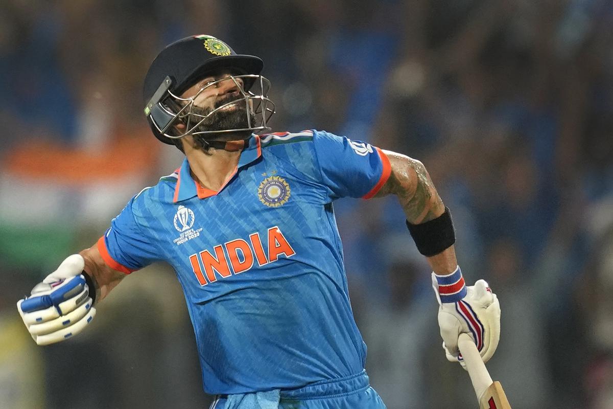 Virat Kohli's ICC Cricket World Cup century divides opinion