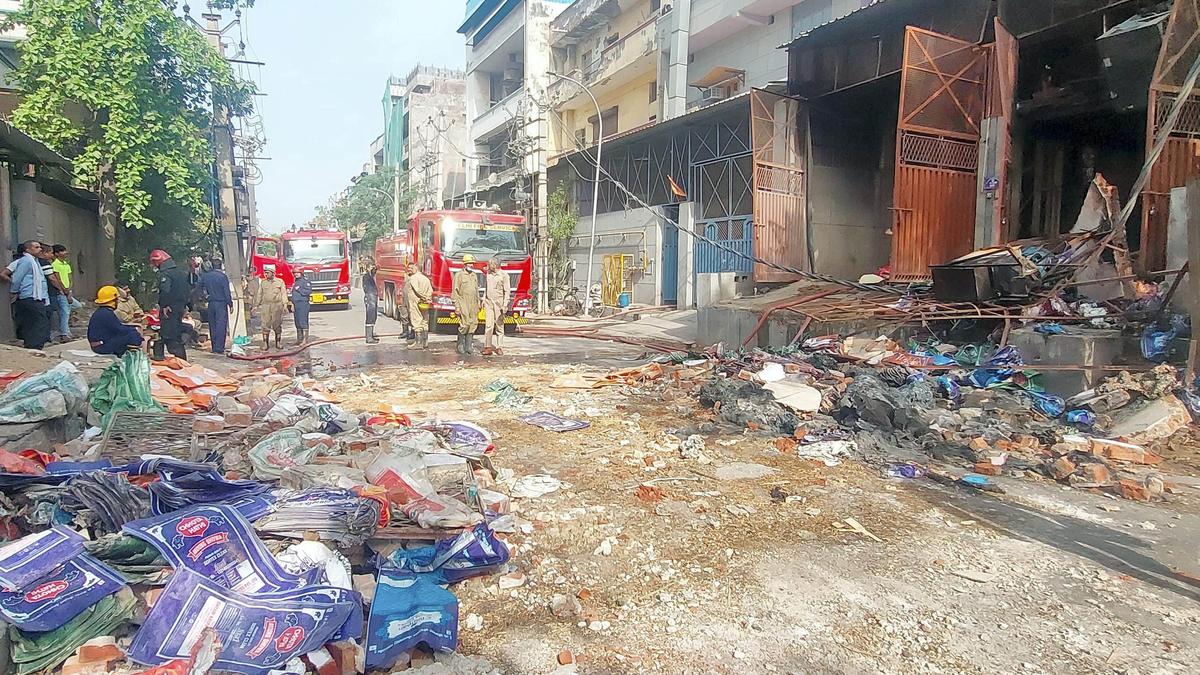 Three workers dead, six injured in fire in Narela food processing unit