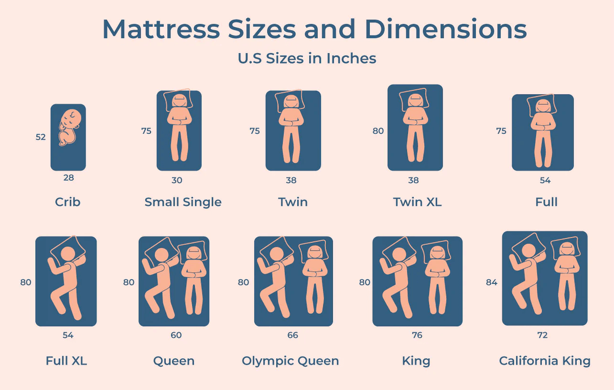 King & Queen Size Bed Dimensions Guide (2024) - The Hindu