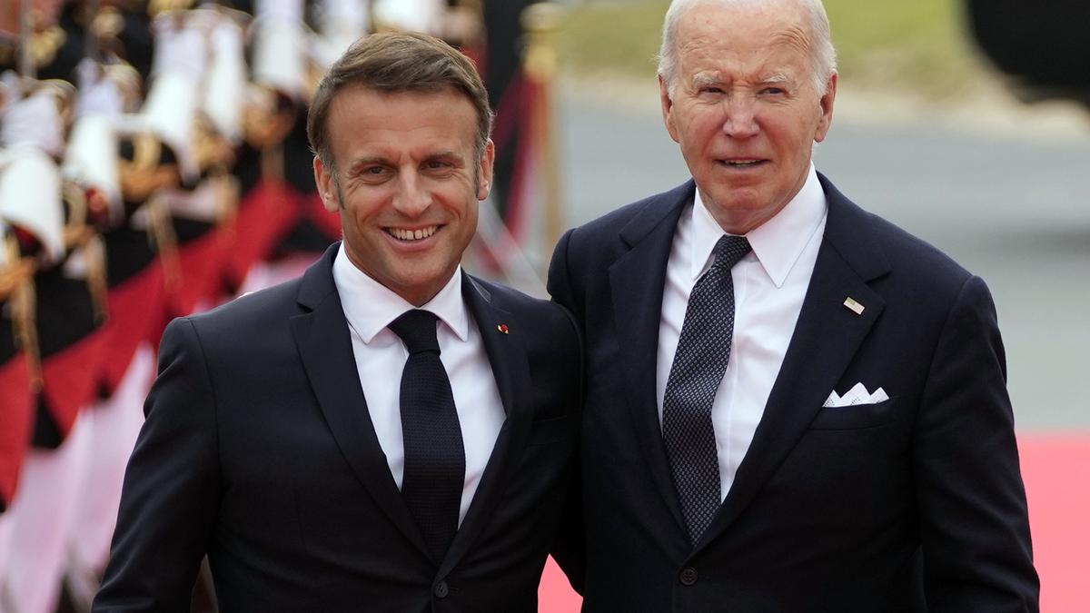 Biden, Macron to discuss Israel and Ukraine in pomp-filled state visit