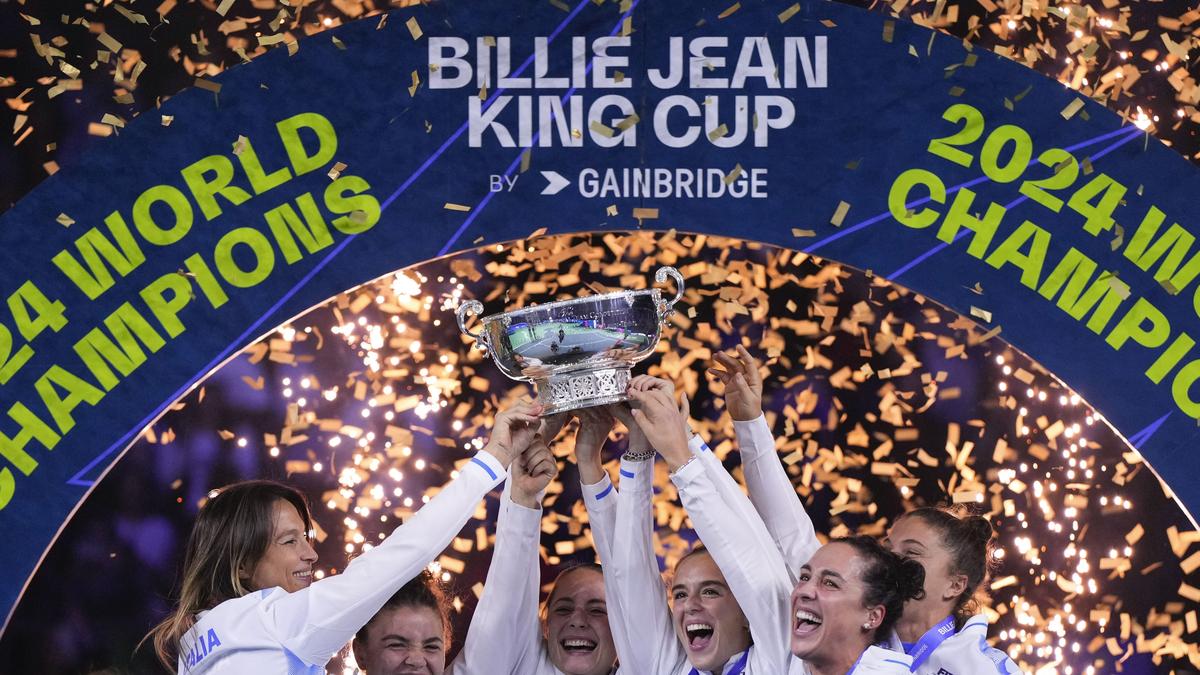 Paolini's Italy beat Slovakia to win Billie Jean King Cup