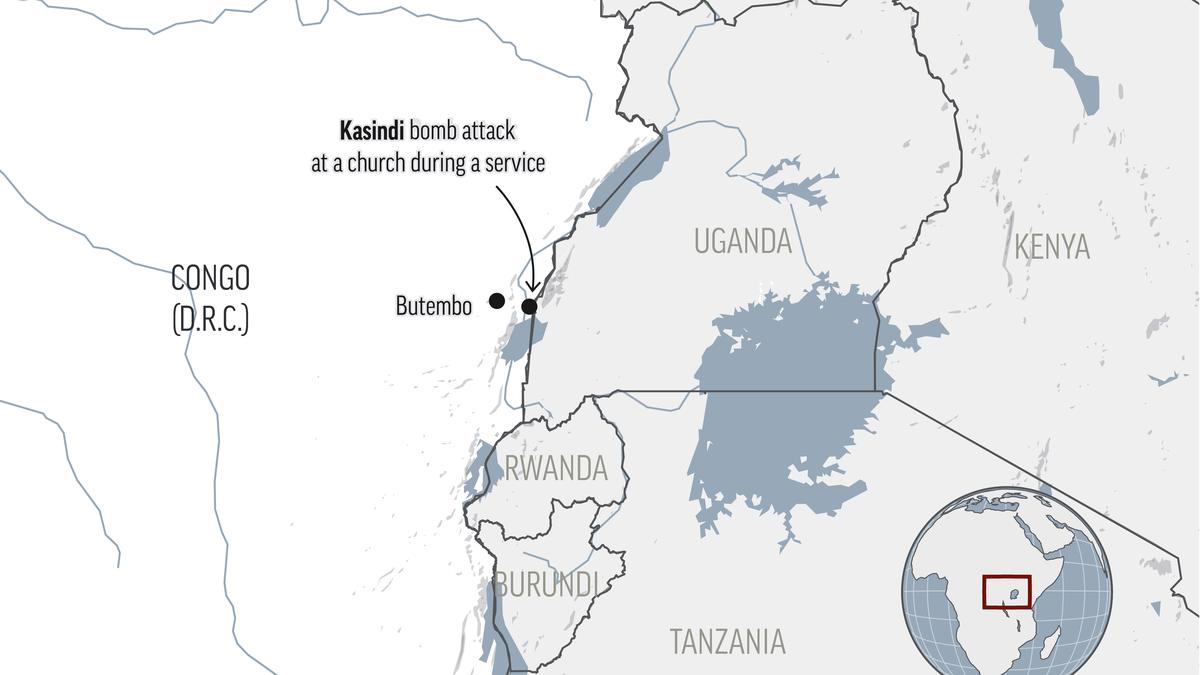 Islamic State claims church bombing in east Congo; 14 dead