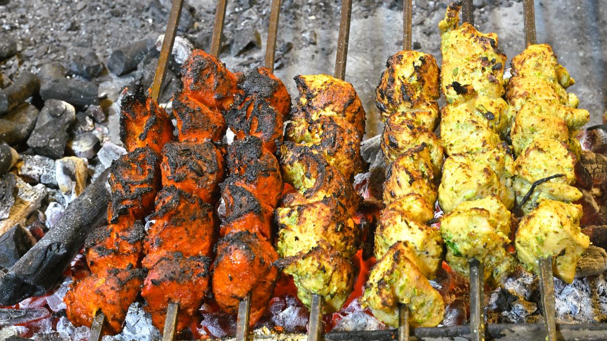 Iftar buffet at Zaara Catering, opp to EA mall., in Chennai on Monday. 