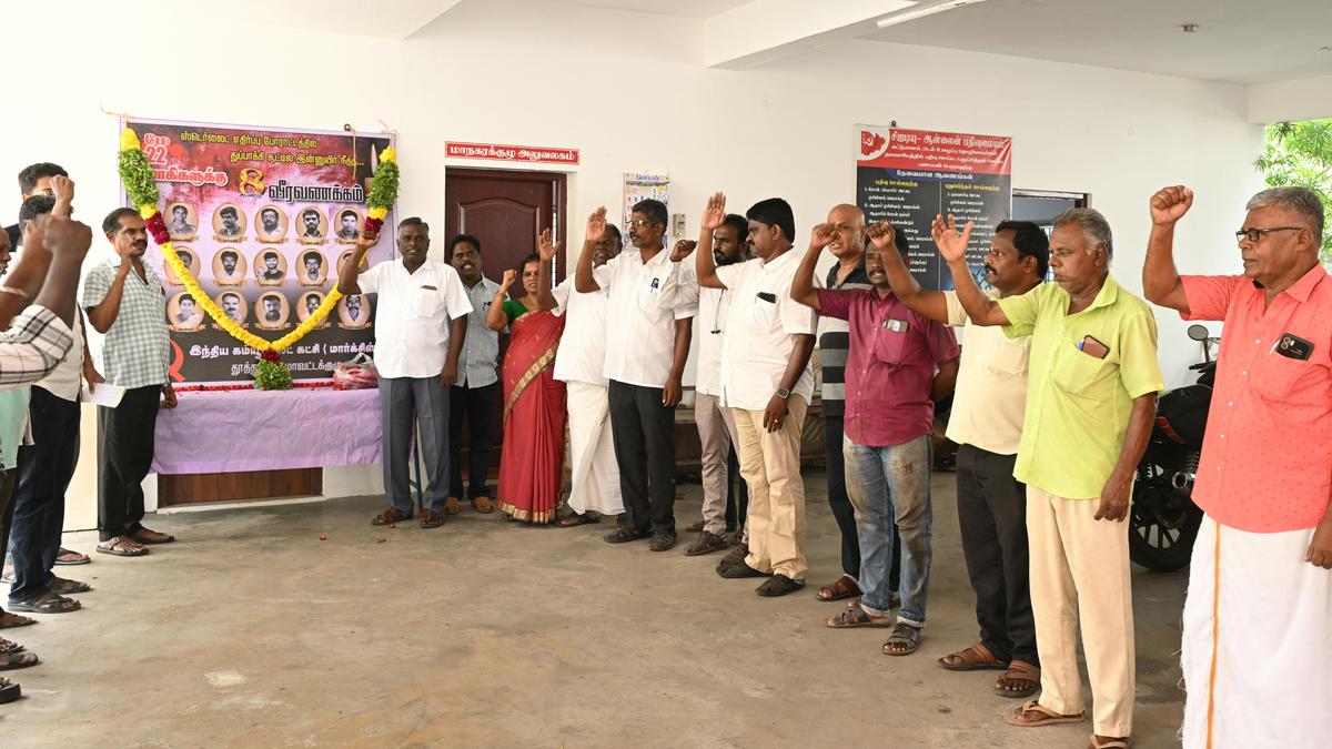 8th anniversary of anti-Sterlite protest police firing observed in Thoothukudi