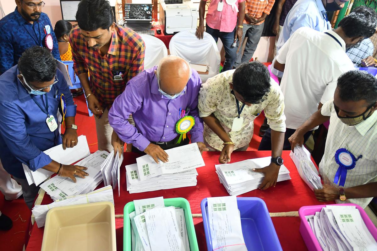 EC proposes doing away with postal ballot option for poll workers - The Hindu