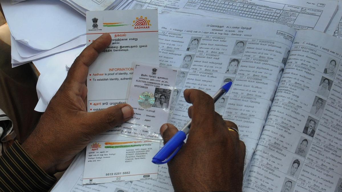 Should voter ID be linked with Aadhaar to combat voter fraud? | The Hindu parley podcast