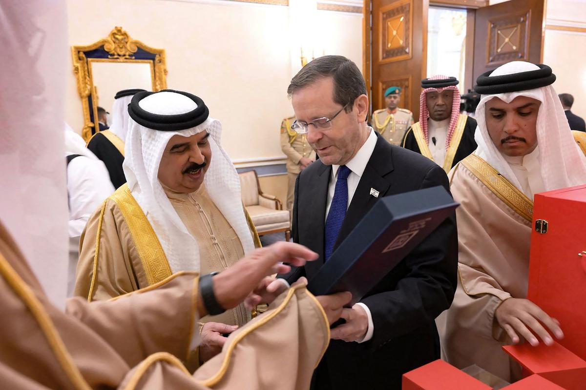 Herzog becomes first Israeli President to visit Bahrain