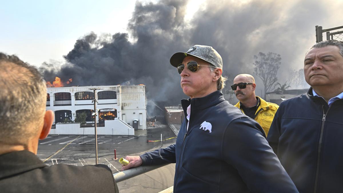 California LA wildfires: Trump says he may withhold federal aid for Los Angeles if California doesn’t change water policies