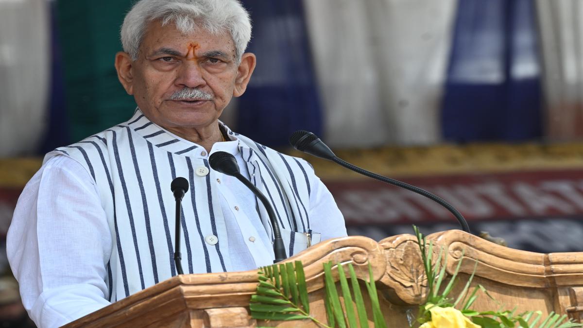 Terror will be tracked and punished, says J&K L-G