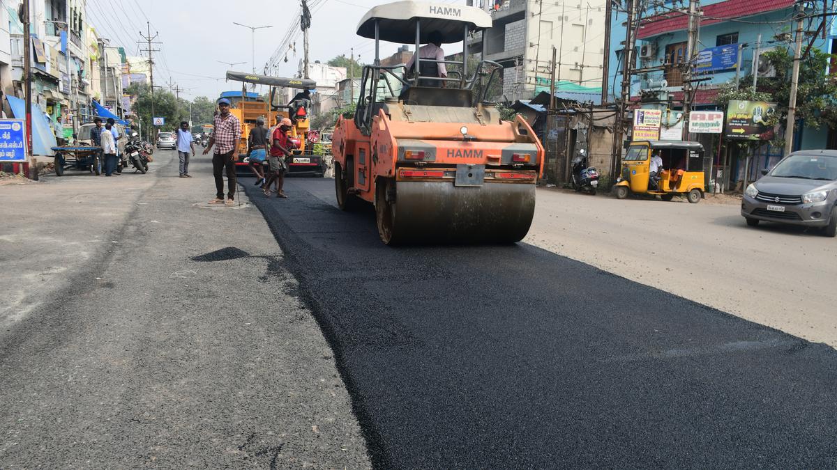 Civic body plans to relay Tiruchi roads at a cost of ₹100 crore