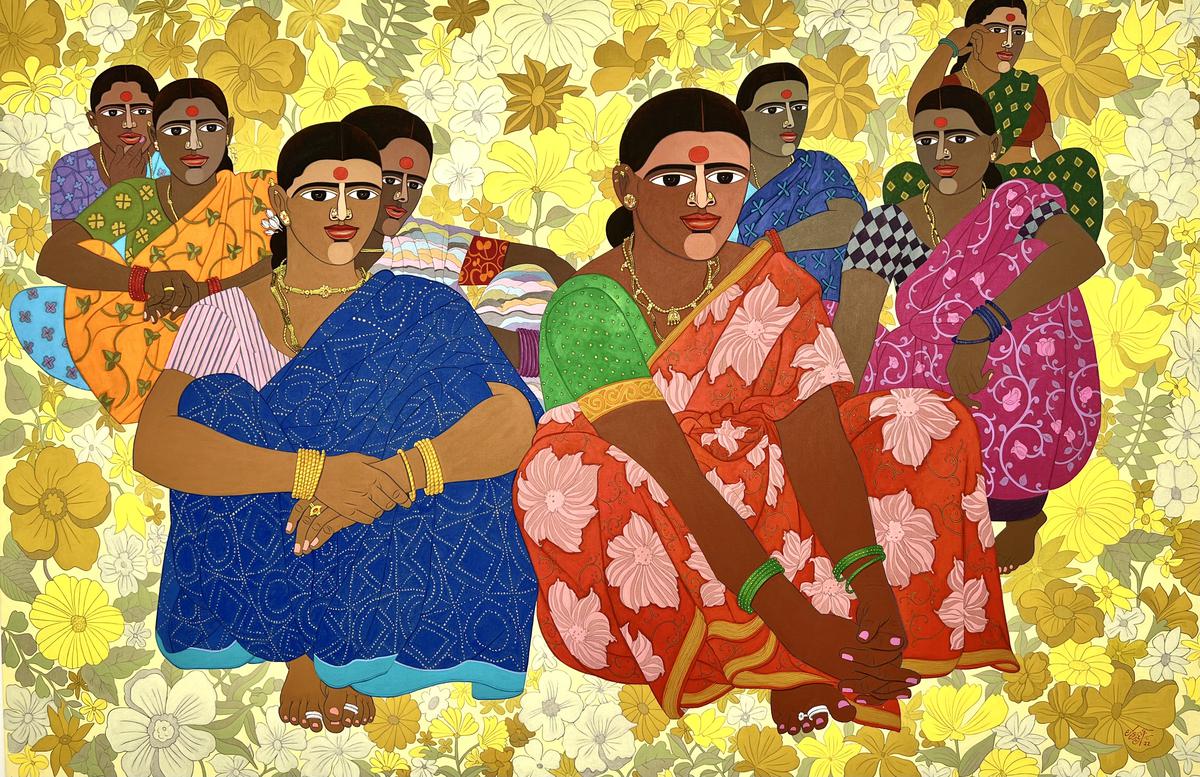 Sneak peek: Laxman and Priyanka Aelay’s new sequence of work to be showcased at State Gallery of Artwork, Hyderabad