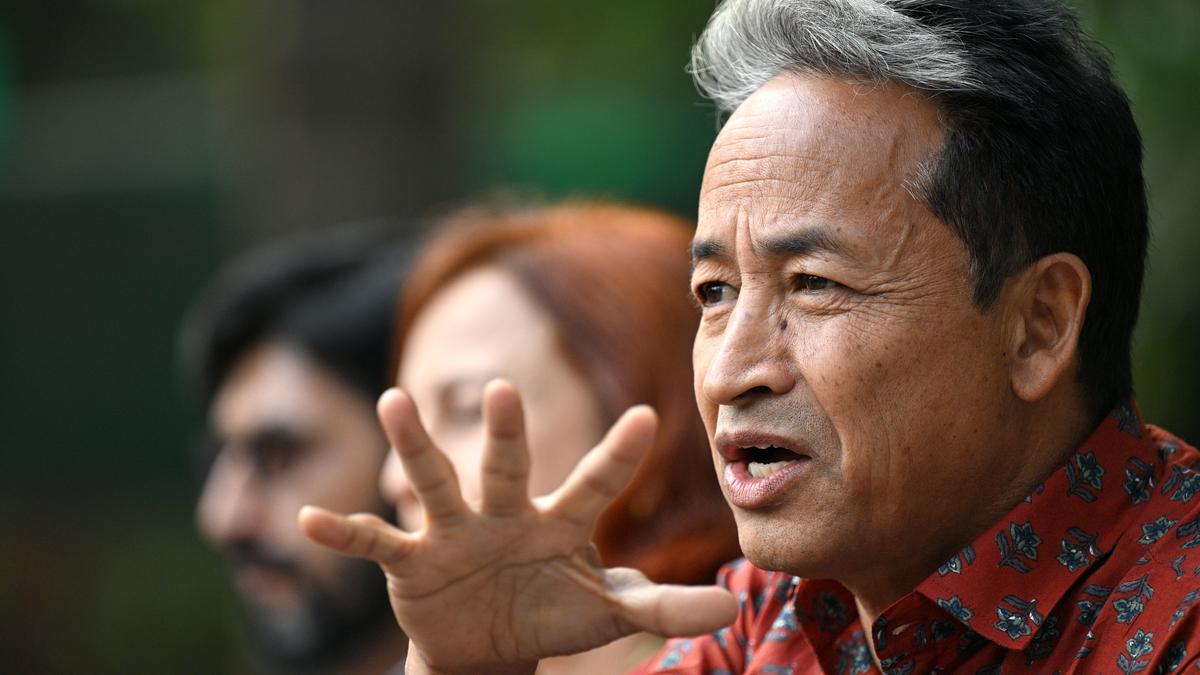 Centre backtracking on draft agreed on May 22: Sonam Wangchuk
