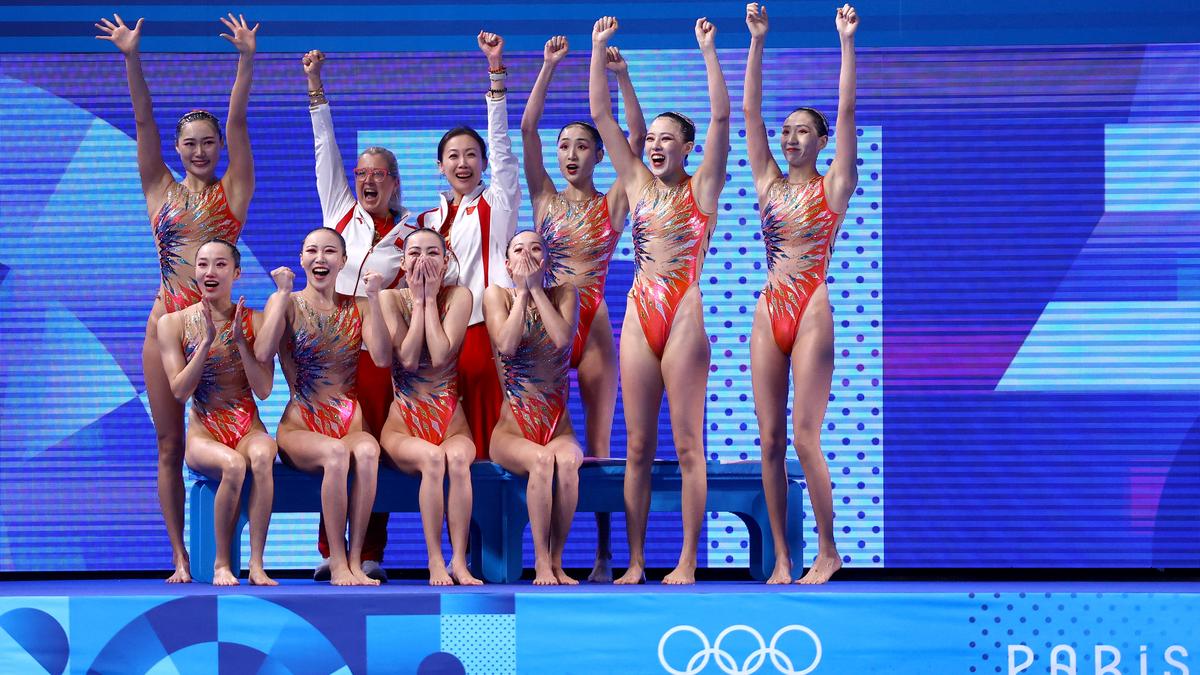 China wins artistic swimming gold at Paris Olympics, where the sport moved forward without Russia