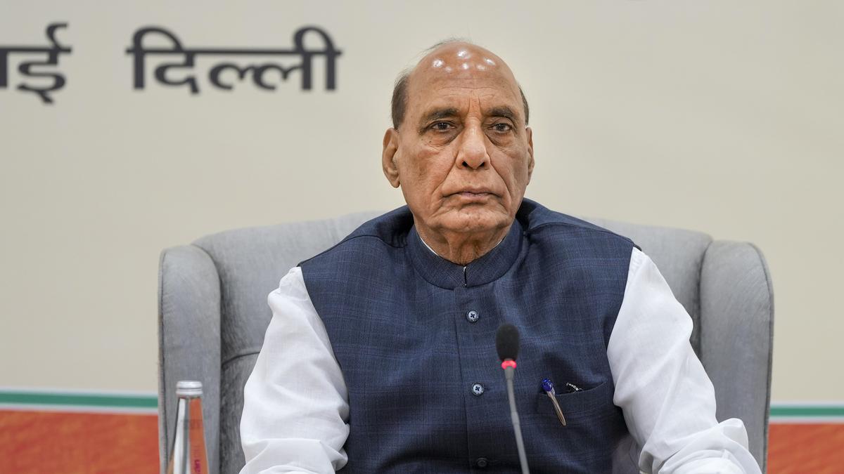 India’s defence exports crossed all-time high of ₹21,000 crore: Rajnath