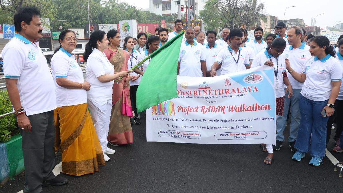 Walkathon held to raise awareness on eye care