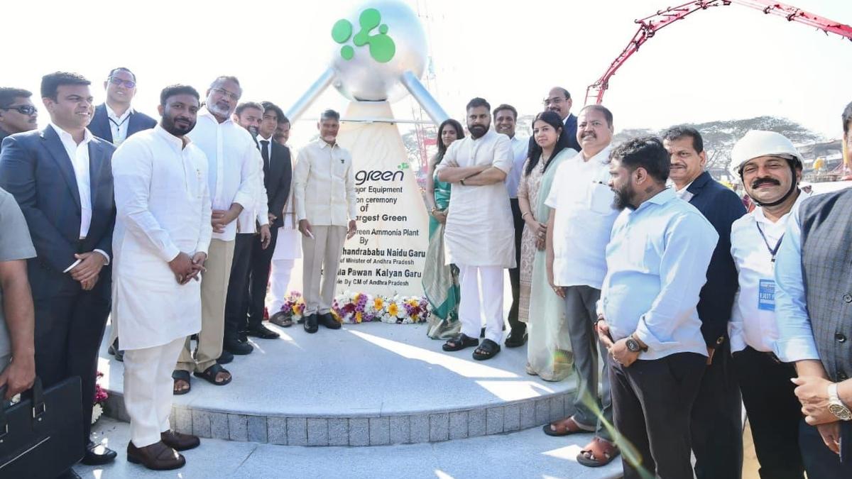 Kakinda will be ‘Green Hydrogen Valley of India’, says Andhra Pradesh Chief Minister Chandrababu Naidu