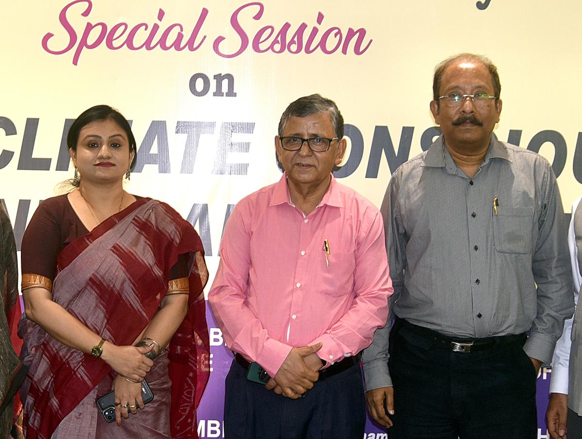 Dr. Swati Nandi Chakraborty, Environment Consultant of the Cantonment Board, Government of India; Dr. Kalyan Rudra, Chairman of West Bengal Pollution Control Board; and Dr. Aniruddha Mukhopadhyay, Professor, Department of Environmental Science, University of Calcutta.