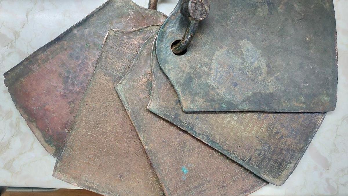 Copper plate inscription sheds light on the coronation of Vijayanagar king Devaraya I