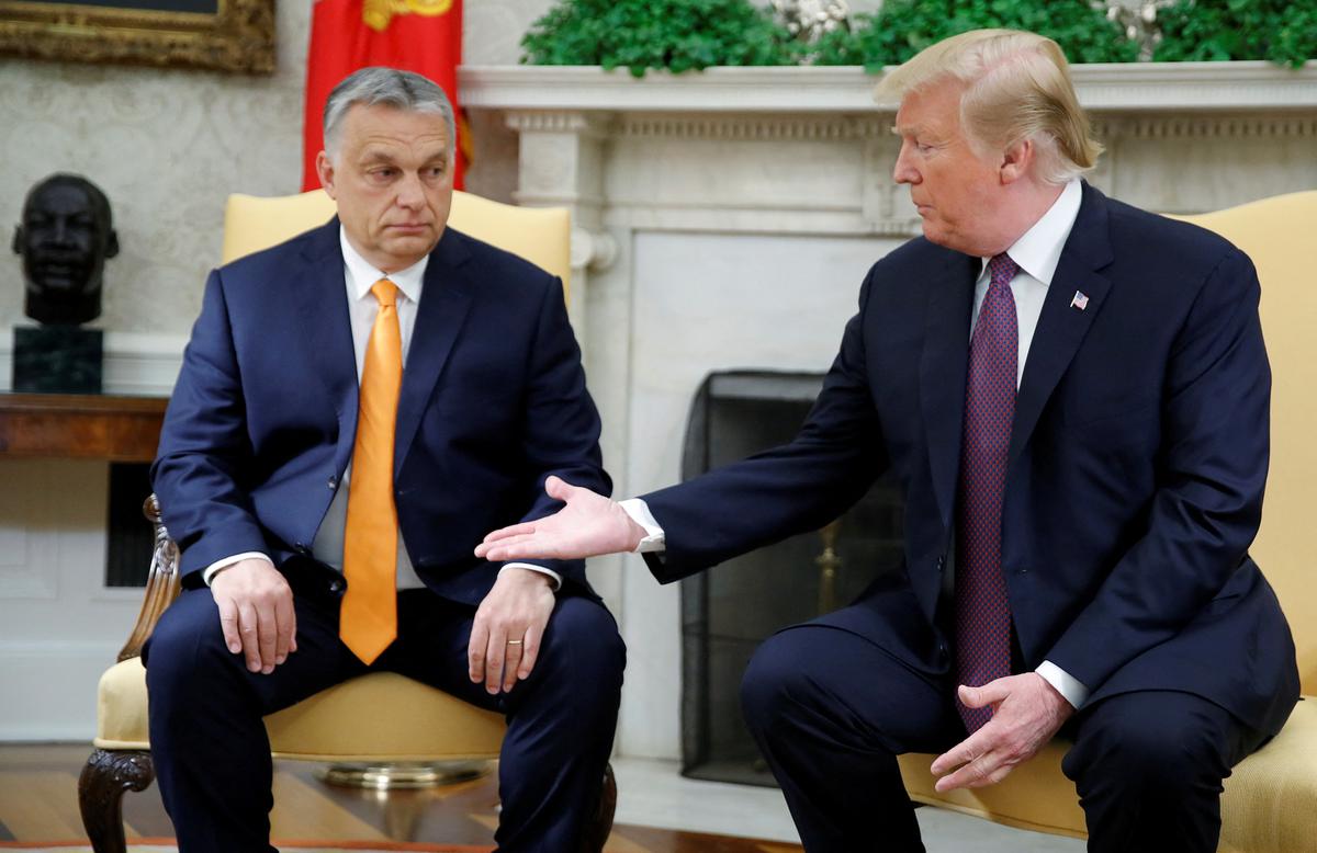 Orbán magyar miniszterelnök támogatta Trumpot a floridai találkozó után