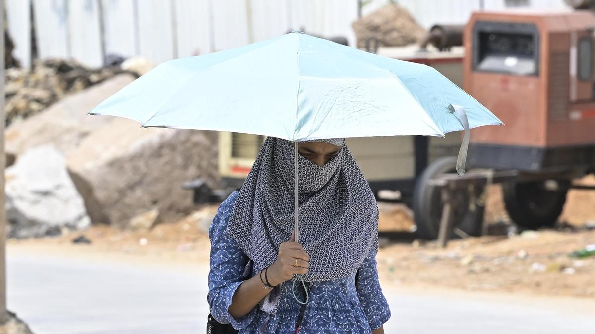 Telangana 2026 summer temperature tracker; highest temperature of 43.4°C on April 20