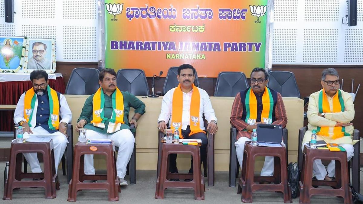 Ram Madhav’s first meeting hints at BJP high command-driven campaign for GBA polls; MLAs upset