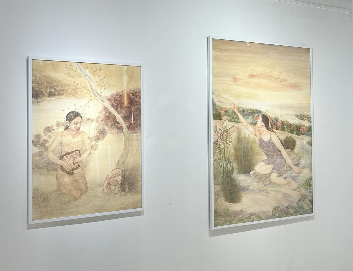 Works displayed at Kalakriti Art gallery Works displayed at Kalakriti Art gallery