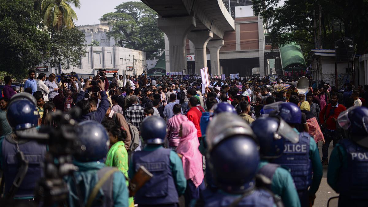 Bangladesh Opposition Party Holds Protest As It Boycotts January 7 ...