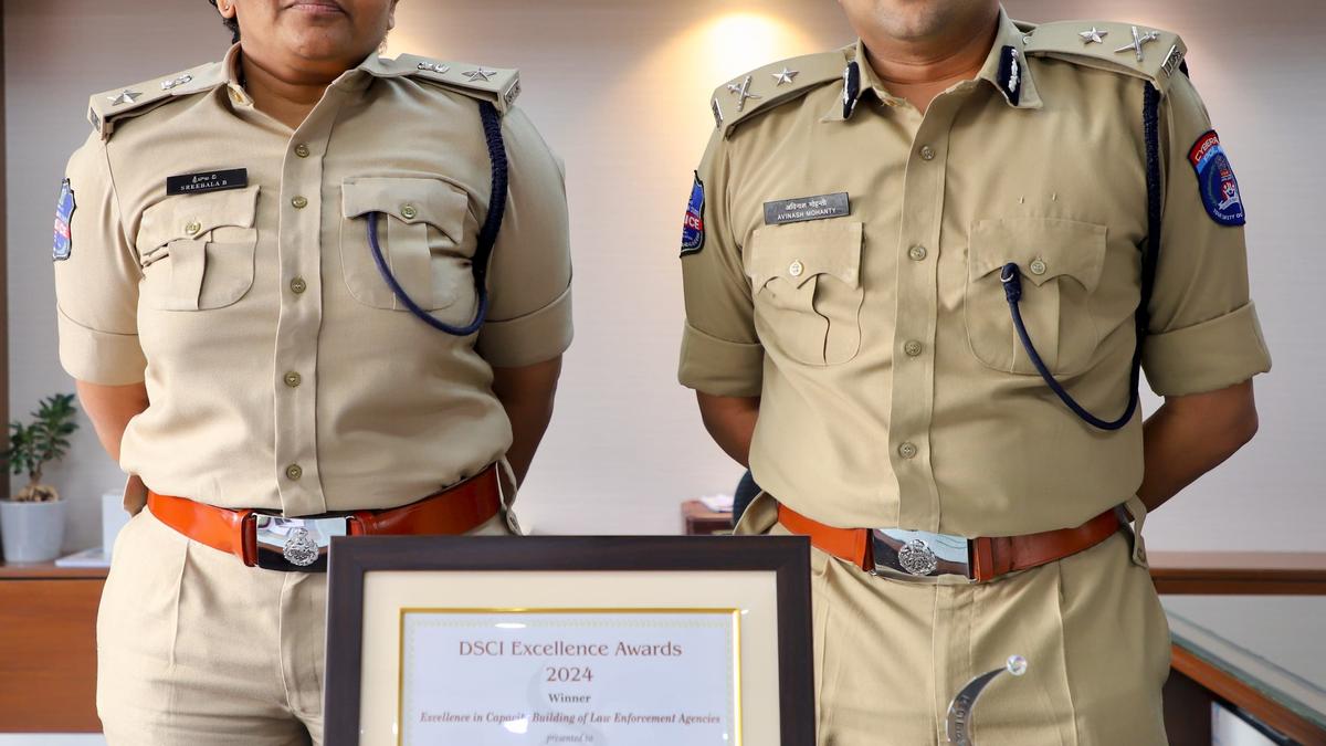 Cyberabad Commissionerate wins Data Security Council of India Excellence Award