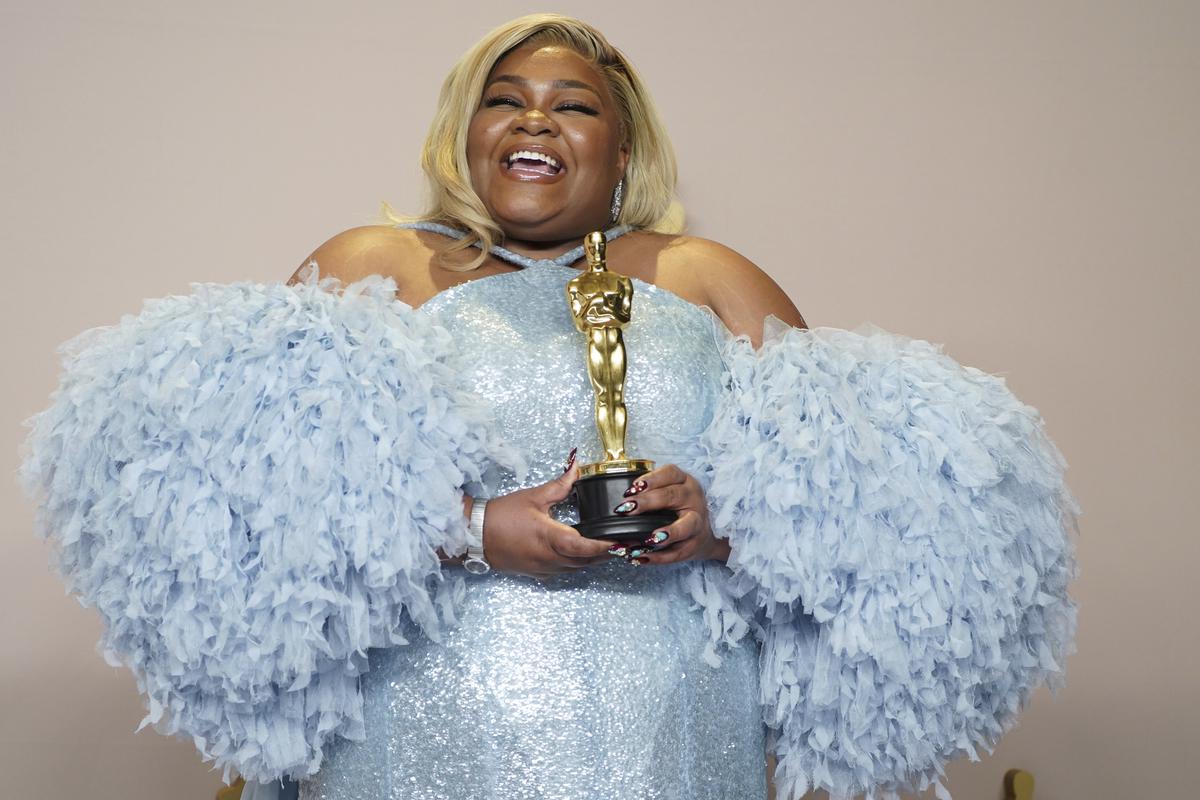 Da’Vine Joy Randolph wins Best Supporting Actress at the Oscars 2024