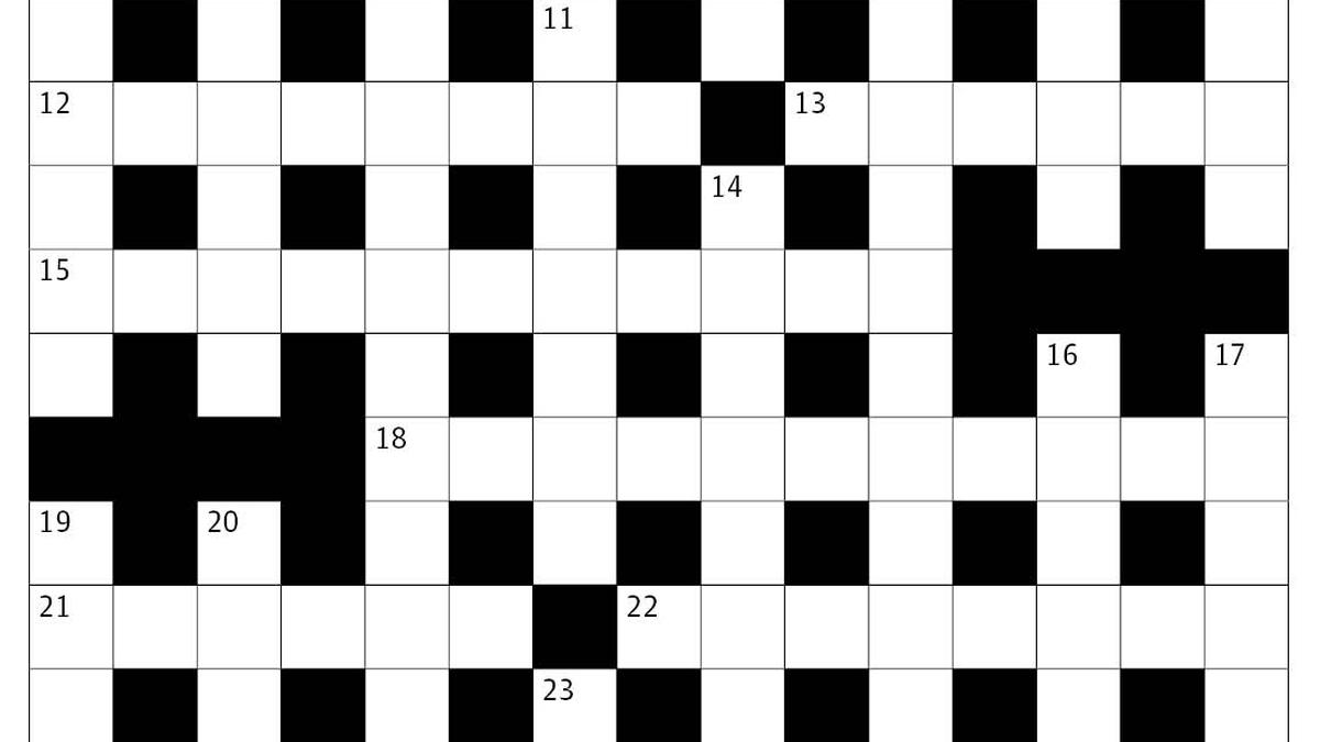 The Sunday Crossword No. 3338