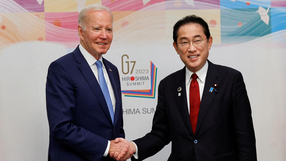 Biden to consult with Japan's Kishida ahead of Group of Seven summit in Hiroshima