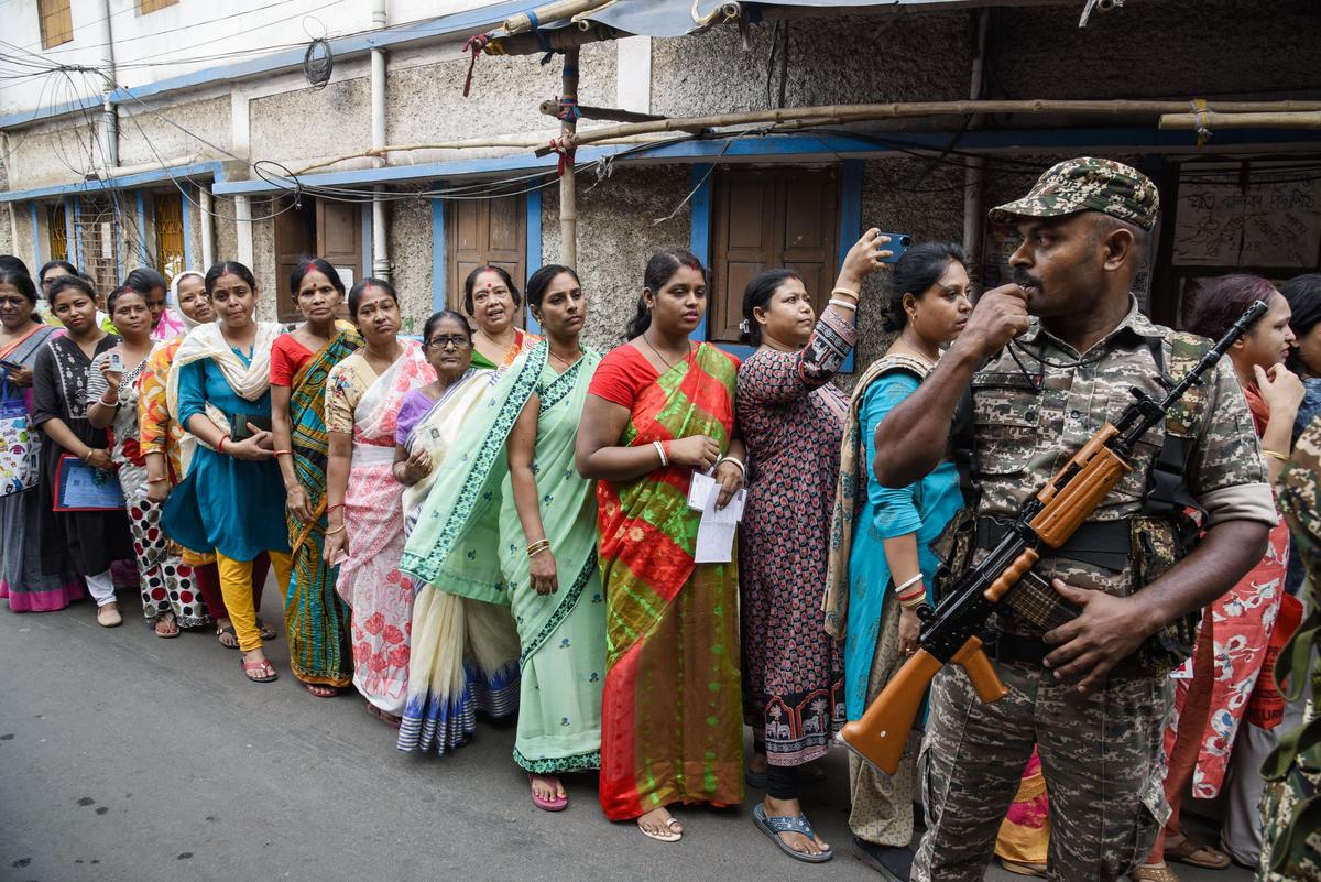 West Bengal Assembly elections: Brisk voting underway in the final phase of polling