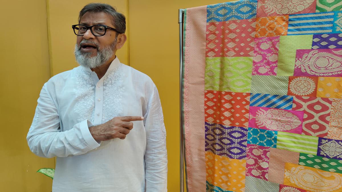 Masterweaver Saeed Ur Rahman on distinctive handloom Banarasi saris and the pandemic-induced challenges