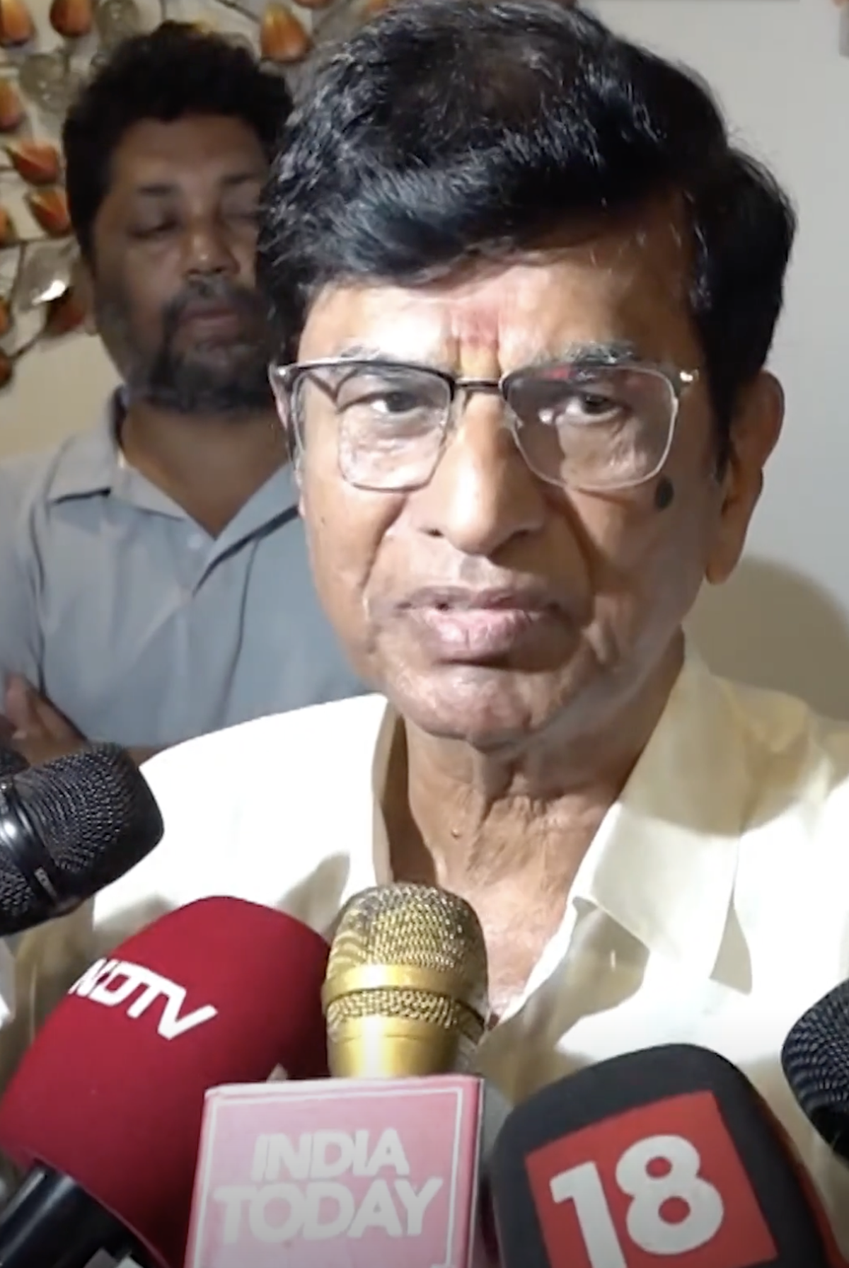 Watch: “I’m proud of my son”: TVK Vijay’s father and film director SA Chandrasekhar