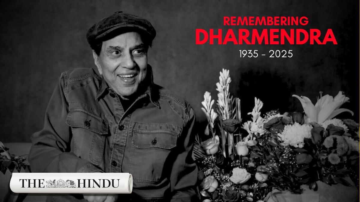 Watch: Dharmendra, Bollywood’s He-Man, bids goodbye
