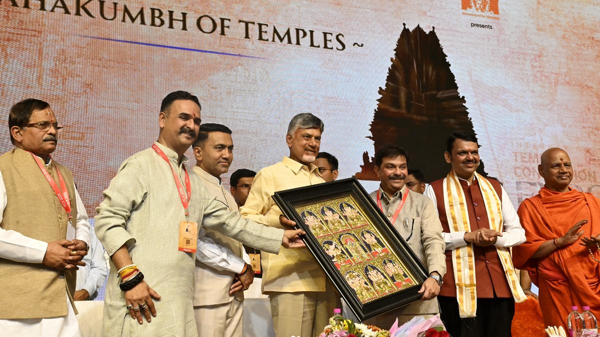 Naidu highlights the role of temples in preservation of culture